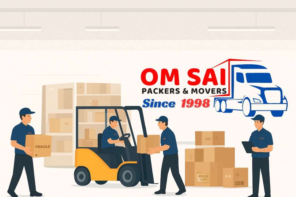 Warehouse Service | Om Sai Packers and Movers Vadodara Warehouse Services : Om Sai packers and Movers