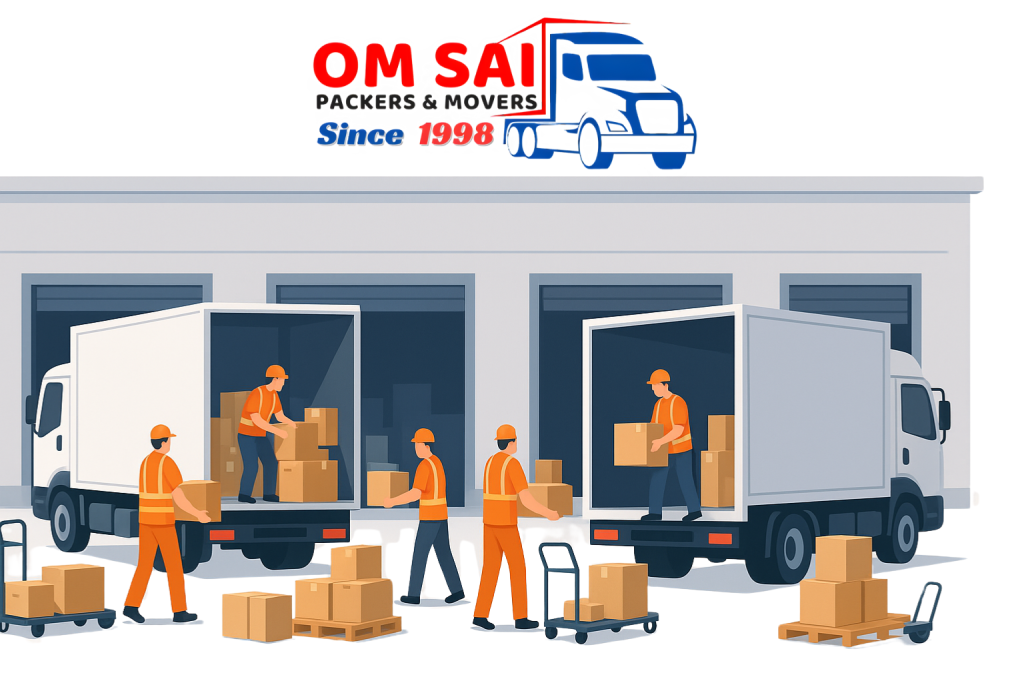 loading and unloading - om sai packers and movers